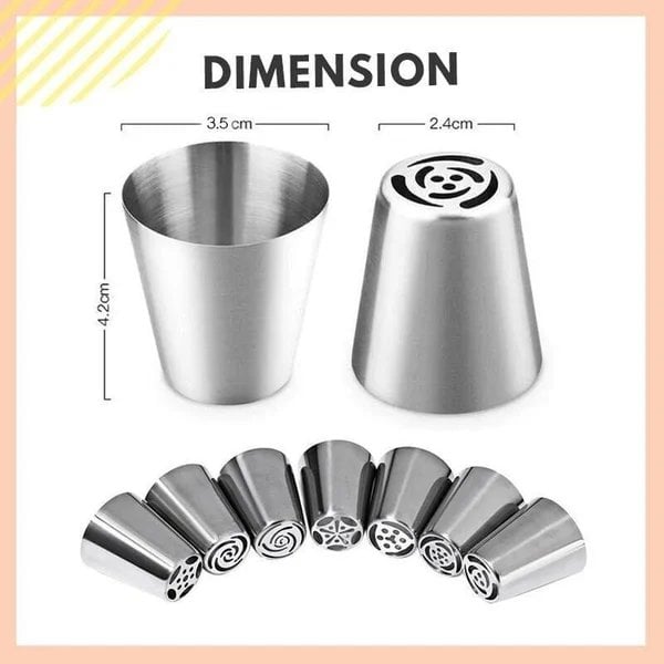 Last Day Promotion -49% OFF Cake Decor Piping Tips
